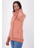 alife and kickin Kapuzensweatjacke, Sweatjacke, Shirtjacke MerteAK A in mahagonium melange