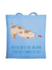 Mr. & Mrs. Panda Schultasche Lieblings-Hundesitter mit Spruch in Sky Blue