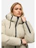 Navahoo Steppjacke Wolkentanz XIV in Pebble Grey