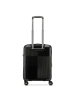 Roncato Airglam 4 Rollen Kabinentrolley S 55 cm mit Dehnfalte in nero