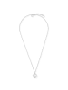 Tom Tailor Kette mit Anhänger Silber 925, rhodiniert in Silber