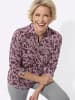 WITT WEIDEN Poloshirt in orchidee-ecru-bedruckt