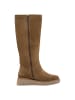 Tamaris WIDE FIT Stiefel in CAMEL SUEDE