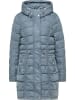 faina Damen Steppmantel in Graublau