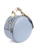 Florence Florence Schultertasche Leder hellblau ca. 18cm breit