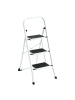 Home Nature Wohnkonzept Trittleiter 3-stufig klappbar 47x7x110.7 cm