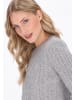 DreiMaster Women Sweater in light grey melange