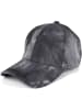 styleBREAKER Baseball Cap in Schwarz-Grau