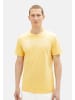 Tom Tailor T-Shirt in gelb