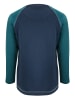 elkline Longsleeve Two Tone in darkblue - blue coral