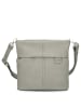 Zwei Mademoiselle M8 - Schultertasche 25 cm (cord-espresso) in sage