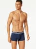 Schiesser Boxershorts Uncover in Dunkelblau