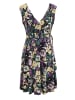 Aniston CASUAL Sommerkleid in schwarz-gelb