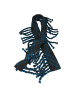 Burberry Blau Wolle Foulard