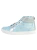 Clarks Hohe Leder-Sneaker „Junior City Ice“ Blau