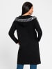 Heine Strickjacke in schwarz-weiß-gemustert