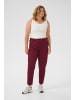 KAFFE curve Casual Hose KCleana Regular fit in Windsor Wine