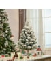 HOMCOM Weihnachtsbaum in Grün & Weiß 32L x 32B x 60H cm