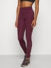 girlfriend collective Hosen High-rise in Plum