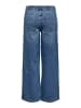 ONLY Jeans mit weitem Bein in Medium Blue Denim