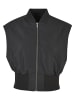 Urban Classics Urban Classics Damen Ladies Recycled Short Bomber Vest in black