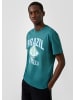 QS T-Shirt in 67D0_petrol