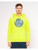 BIDI BADU Grafic Illumination Chill Hoody - neon yellow in Neongelb