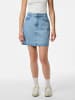 Pieces Jeansrock in Light Blue Denim