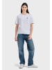 OLDSKULL T-Shirt Basic Oldskull 25 Logo in White