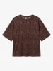 Vero Moda T-shirt in Chocolate Brown 1