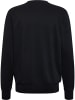 Hummel Sweatshirt mit Rundhalsausschnitt und dezentem Logo-Design in Schwarz