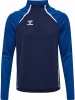 Hummel Trainingsjacke "Lead 2.0 Half Zip" in Blau