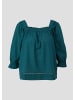 QS Bluse in 6737_petrol