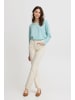 Fransa FRZASHOULDER TEE 5 regular fit in Aquifer