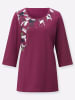 Sieh an! Longshirt in malve