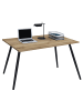 VCM  Schreibtisch Bürotisch Computertisch Salia 138x50 in Honig-Eiche