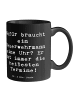 Mr. & Mrs. Panda Becher Spruch Feuerwehrmann Termine mit Spruch in Schwarz