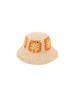 myMo Women Hat in Beige Yellow Blue