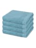 Ross 4 X Handtuch im Set Rubin in Aquamarin