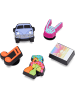 Crocs Anstecker Jibbitz 5erPack Funky Road Trip in bunt-kombi