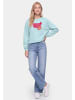 myMo Women Sweatshirt in Aqua