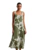 Marc O'Polo Print-Kleid flared in multi/forest moss