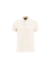 Barbour Creme Baumwolle Poloshirt