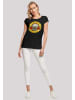 F4NT4STIC Extended Shoulder T-Shirt Guns 'n' Roses Vintage Logo Black in schwarz
