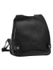 Cluty Rucksack echt Leder in schwarz