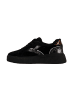 Divine Factory Alénoa-Sneaker aus Leder Schwarz