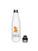 Mr. & Mrs. Panda Thermosflasche Fuchs Weihnachten mit Spruch in Weiß