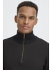 BLEND Troyer BHBAAL HALF ZIPP KNIT in Schwarz