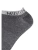 Mustang Sneakersocken 6er Pack casual in dunkelgrau mix