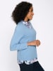Sieh an! 2-in-1-Shirt in himmelblau